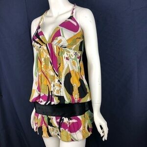 NEW-VOOM by Joy Han Nouveau Racer Back Mini Dress